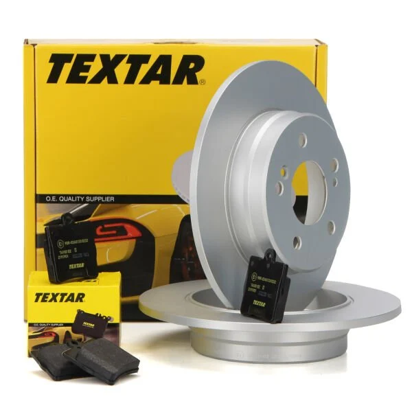 TEXTAR-92106300 FREN DİSKİ ARKA 1 TAKIM / AUDI A4 / SEAT EXEO 10/00> OEM 8E0615601Q 8E0615301AA 8E0615601D