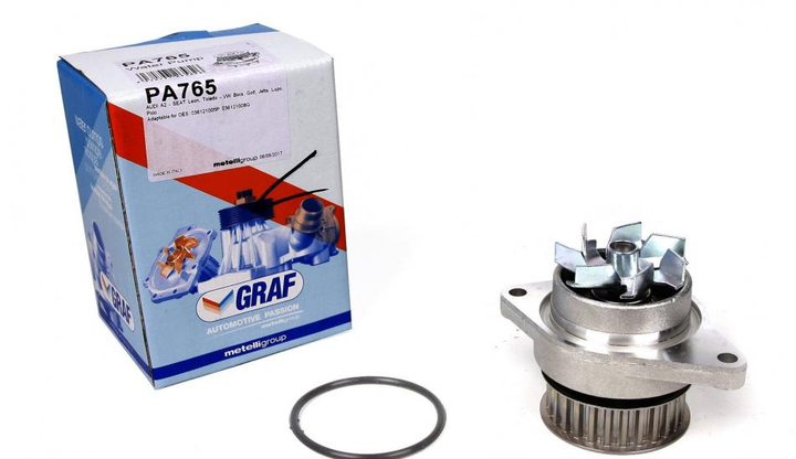 GRAF-PA765 DEVİRDAİM SU POMPASI / GOLF IV-BORA-POLO 1.6 16V-LEON-TOLEDO 1.6 16V   OEM-036121008G-036121005F
