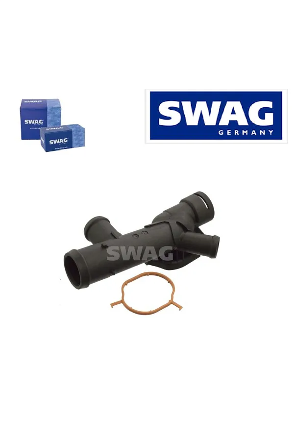 SWAG-30929888 MOTOR SU FLANŞI TERMOSTAT YUVASI VW - GOLF - JETTA - SKODA - OKTAVIA 2005 SONRASI OEM-06A121132R