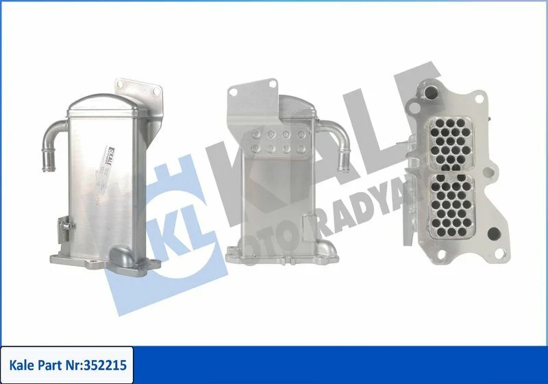 KALE-352210 EGR SOĞUTUCU VOLKSWAGEN AMAROK, GOLF VI OEM-03L131512AQ-03L131512BN-03L131512DL