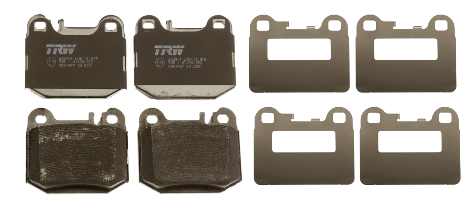 Trw-GDB1457 Arka Fren Balatası Mercedes-Benz M Serisi Ml 430 98-05, Ml 55 Amg 00-05 Oem-A1634200720- A1634200920- A1634201120- A163420112041
